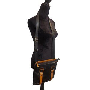 Derek Alexander Leather Black Cross Body